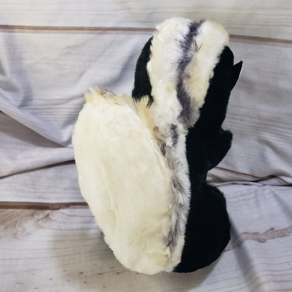 Vintage Google Eye Skunk Plush Stuffed Animal 10 Inch 50s/60s No Tags - Picture 10 of 11